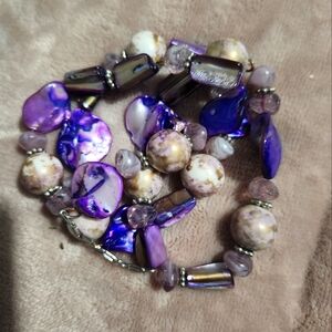 Purple (Elastic) Bracelet